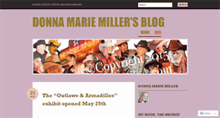 Desktop Screenshot of donnamariemillerblog.com